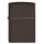 Zippo braun matt / brown matte Benzinfeuerzeug 60005214