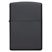 ZIPPO chrom media schwarz matt Benzinfeuerzeug 60001320
