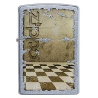 ZIPPO Street chrom Zippo Chess Flor Design...