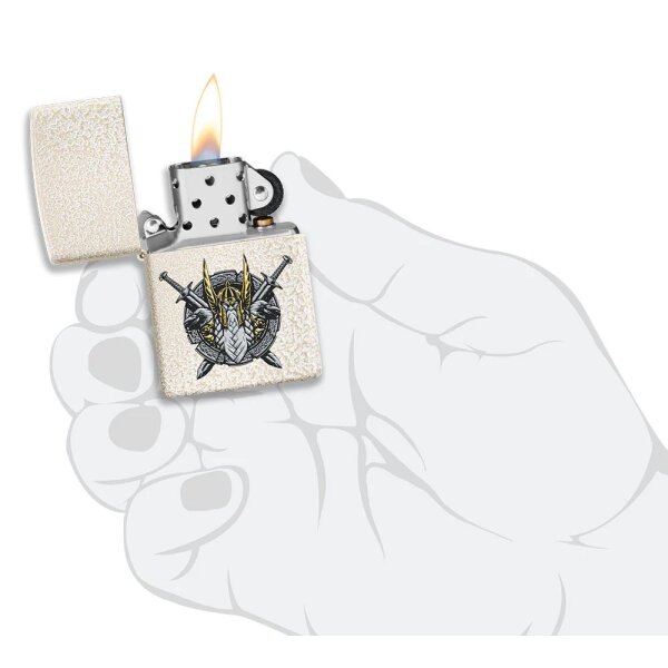 ZIPPO mercury glass Odin Design Benzinfeuerzeug 60005577