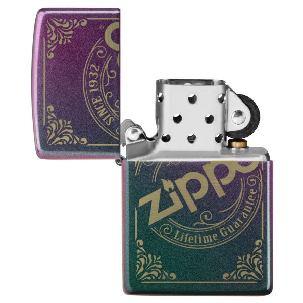 ZIPPO Rainbow Zippo Logo Benzinfeuerzeug 60005527