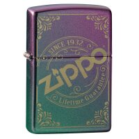 ZIPPO Rainbow Zippo Logo Benzinfeuerzeug 60005527