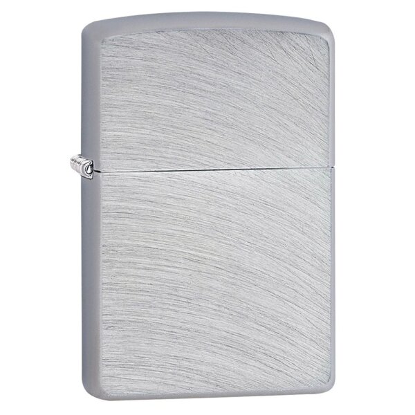 ZIPPO chrom gebürstet chrome Made in USA silber silver Benzinfeuerzeug 60001233