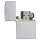 ZIPPO chrom gebürstet chrome Made in USA silber silver Benzinfeuerzeug 60001233