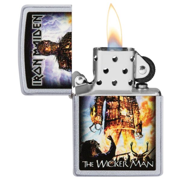 ZIPPO satiniert Iron Maiden Benzinfeuerzeug 60004460