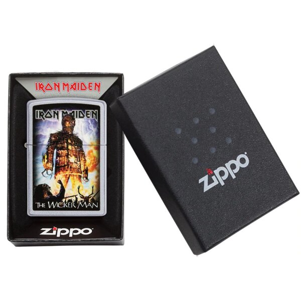 ZIPPO satiniert Iron Maiden Benzinfeuerzeug 60004460