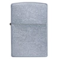 ZIPPO Street chrome™ Benzinfeuerzeug Feuerzeug...