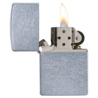 ZIPPO Street chrome™ Benzinfeuerzeug Feuerzeug...