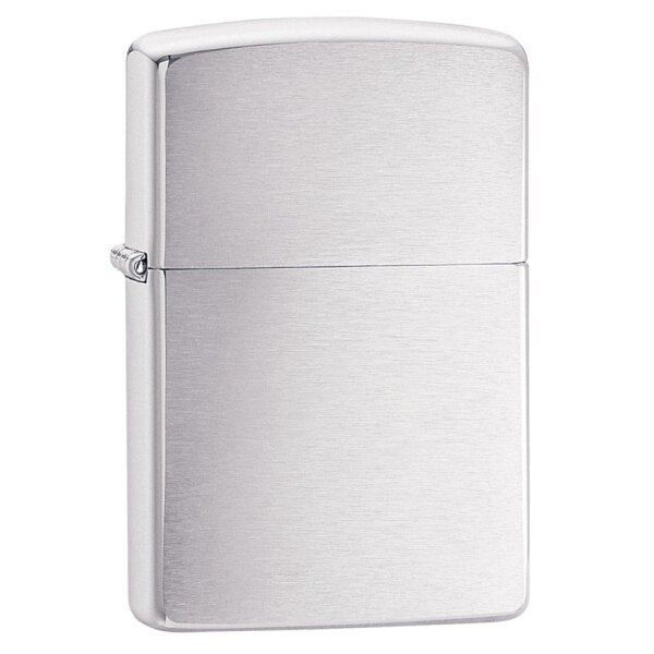 ZIPPO chrom gebürstet / Chrome Brushed Benzinfeuerzeug 60000804
