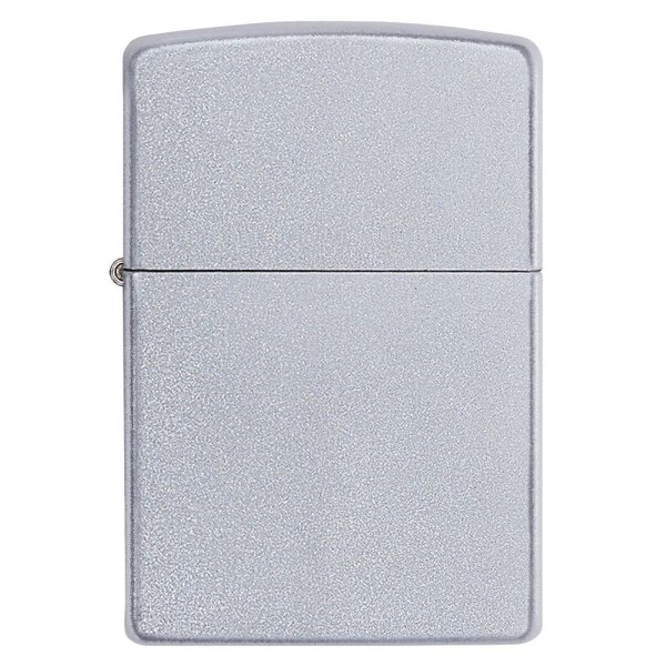 ZIPPO satiniert / satin chrome Benzinfeuerzeug 60000806