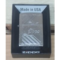ZIPPO chrom 80th Anniversary Benzinfeuerzeug 60002332