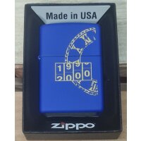 ZIPPO blue Millennium Benzinfeuerzeug 60002911