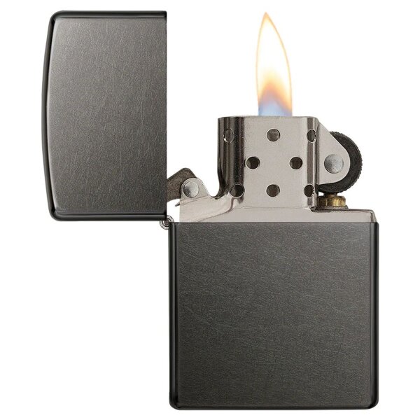 ZIPPO gray dusk Benzinfeuerzeug 60001274