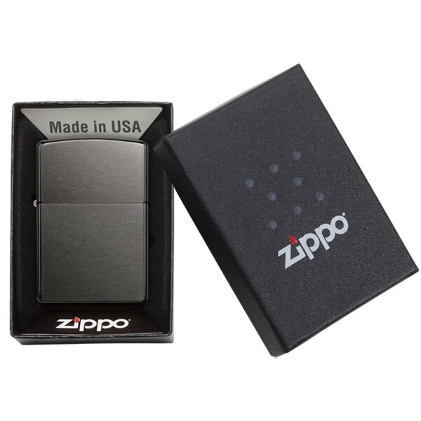 ZIPPO gray dusk Benzinfeuerzeug 60001274