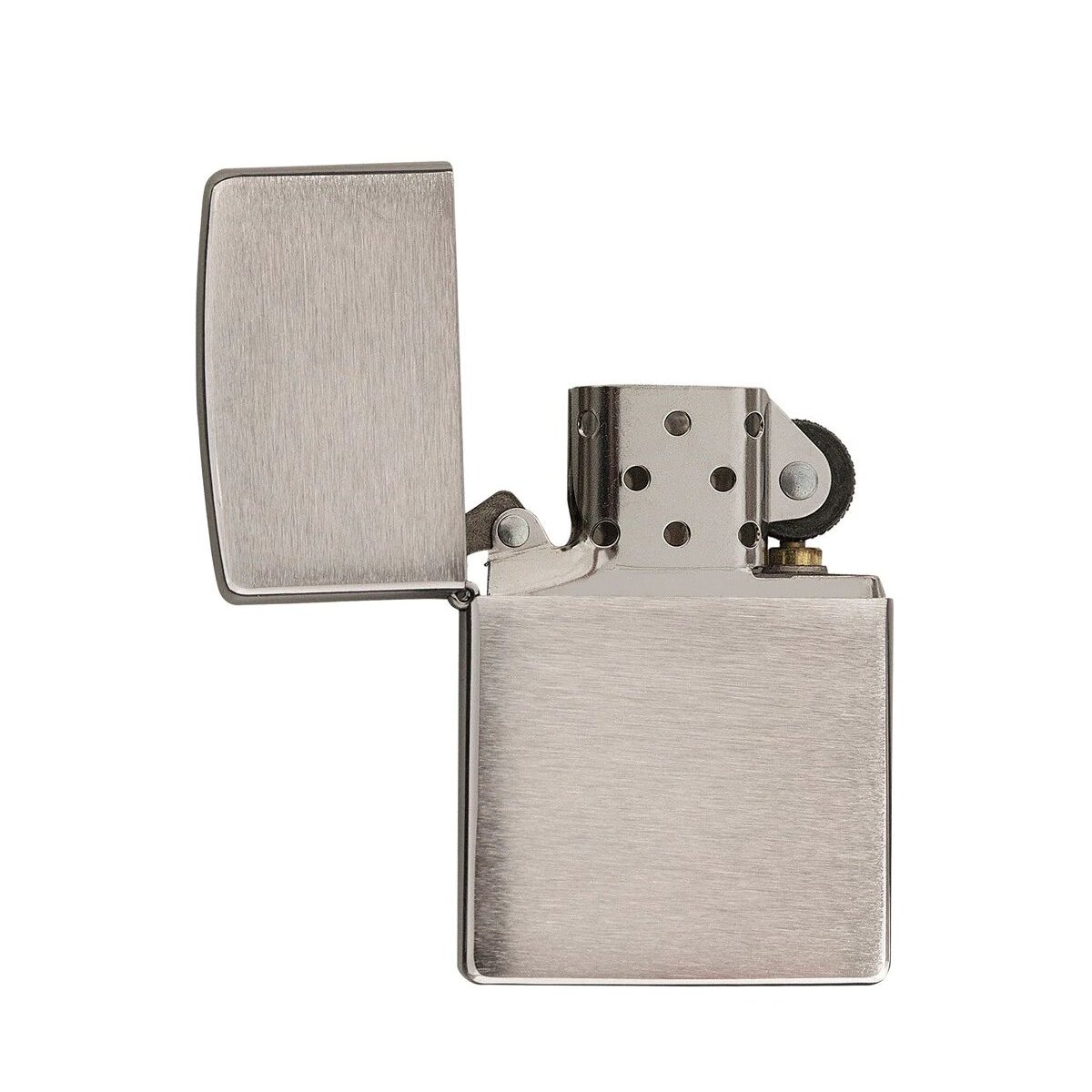ZIPPO chrom gebürstet Armor Case Heavy Wall verstärktes Gehäuse 