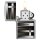 ZIPPO chrom gebürstet Metal Bars Benzinfeuerzeug 60004553