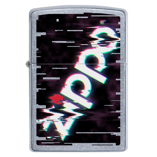 ZIPPO Street chrom Zippo Design Benzinfeuerzeug 60005357