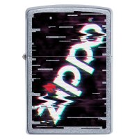 ZIPPO Street chrom Zippo Design Benzinfeuerzeug 60005357
