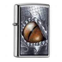 ZIPPO Street chrom Dragon Eye Benzinfeuerzeug 60001001