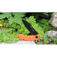 Sanrenmu Messer 7315-GJ Slipjoint 12C27 Sandvik Stahl...