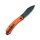 Sanrenmu Messer 7315-GJ Slipjoint 12C27 Sandvik Stahl §42a konform G10 Griff orange