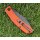 Sanrenmu Messer 7315-GJ Slipjoint 12C27 Sandvik Stahl §42a konform G10 Griff orange