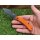 Sanrenmu Messer 7315-GJ Slipjoint 12C27 Sandvik Stahl §42a konform G10 Griff orange