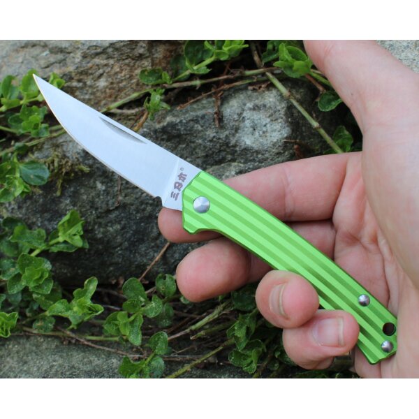 Sanrenmu 7112RUC-LP Messer Slipjoint Taschenmesser 4Cr15 Stahl