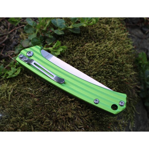 Sanrenmu 7112RUC-LP Messer Slipjoint Taschenmesser 4Cr15 Stahl