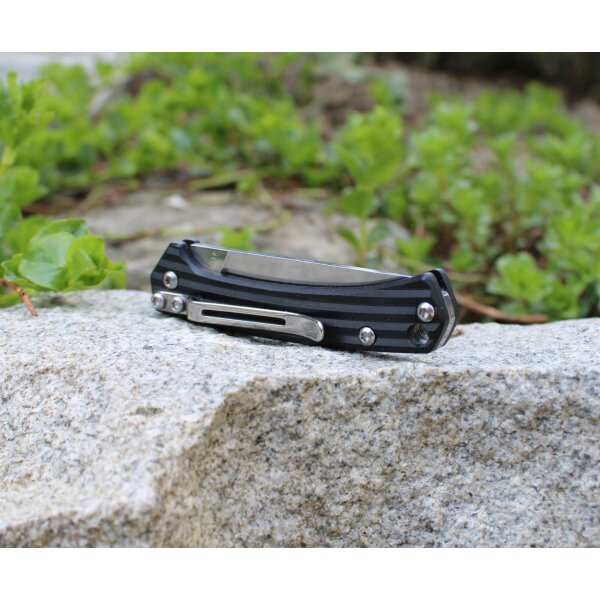 Sanrenmu 4112SUX-LH Mini Slipjoint Messer Taschenmesser 4Cr15N Stahl
