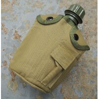 US Feldflasche 1L Bundeswehr BW Trinkflasche mit...