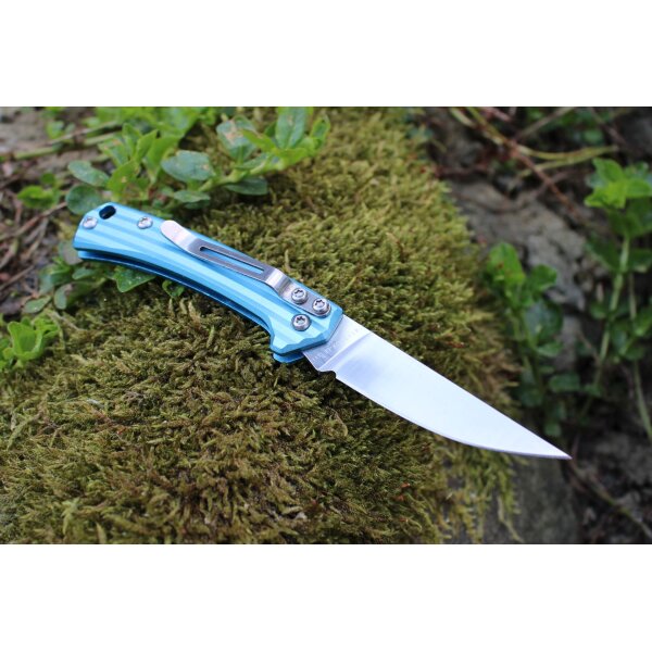Sanrenmu 4112SUX-LI Mini Messer Slipjoint Taschenmesser 4Cr15N Stahl