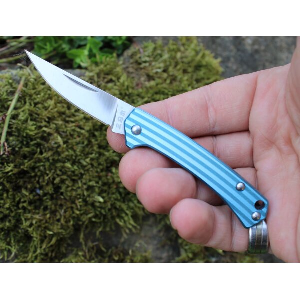 Sanrenmu 4112SUX-LI Mini Messer Slipjoint Taschenmesser 4Cr15N Stahl