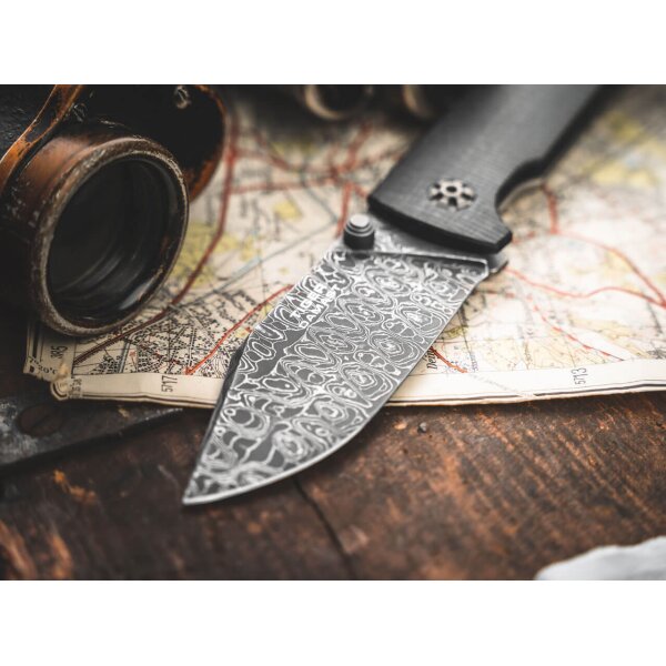 Böker Solingen Tiger-Damast Sammlermesser Damastmesser 111103DAM