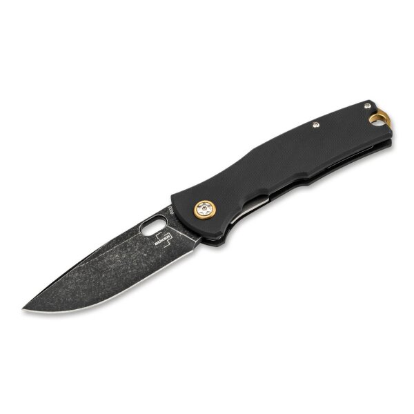 Böker Plus Fieldfolder Jesper Voxnaes D2 Stahl G10 Griff All Black Taschenmesser inkl. Nylon-Etui 01BO375