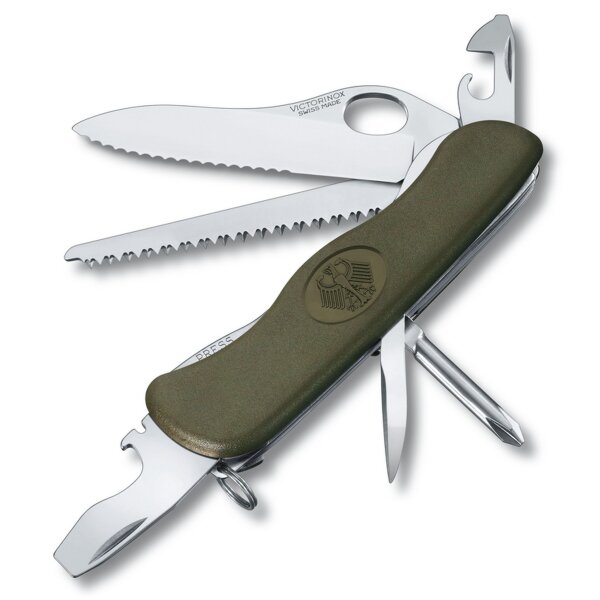 Victorinox Trailfinder MW olivgrün " Soldatenmesser " Schweizer Messer