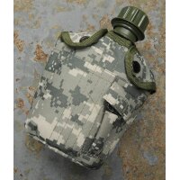 US Feldflasche 1L Bundeswehr BW Trinkflasche mit...