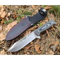 Cudeman Kotuko MoVa Micarta Schwarz inkl. Lederscheide...