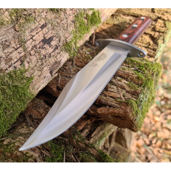 Cudeman JBK-II Bowie 20 MoVa Staminaholz Braun inkl. Lederscheide