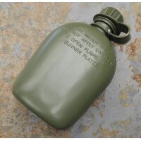 US Feldflasche 1L Bundeswehr BW Trinkflasche mit...