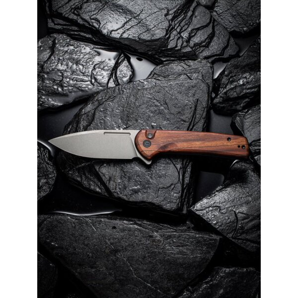 CIVIVI Conspirator C21006-3 Button Lock Flipper Nitro-V Stahl Cuibourtiaholz