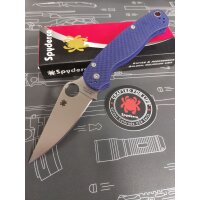 Spyderco Para-Military 2 Dark Blue Purple blau lila 01SP882