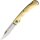Marbles Messer BRASS LOCKBACK VG-10 Stahl Messinggriff Zweihandmesser mit Etui