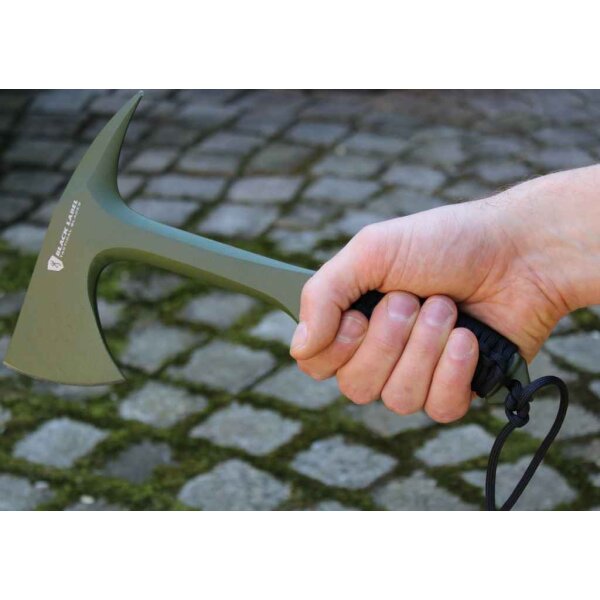 Browning Black Label Shockn Awe Tomahawk GREEN Taktische Axt Beil Tactical Axe