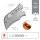 Outdoor Edge Messer SlideWinder Orange Messer Paketöffner Mini Cutter FRN Griff
