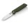 QSP Knives Parrot Taschenmesser 440C Stahl G10 Griff GREEN Linerlock
