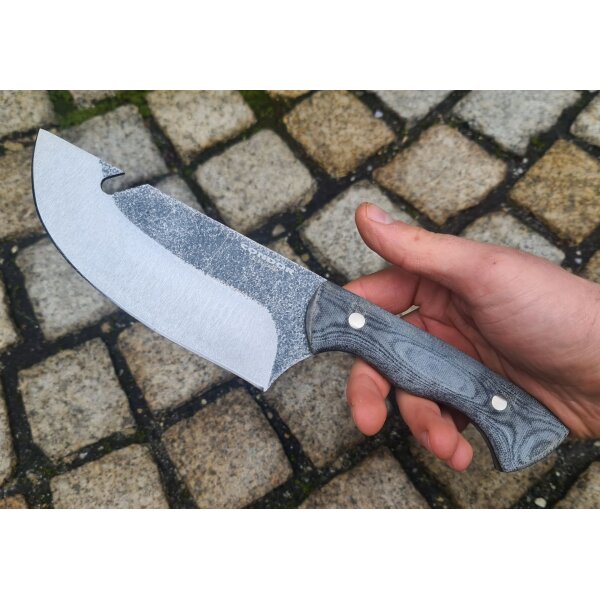 Condor Bush Slicer 1095 Micarta Grau inkl. Kydexscheide