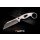 Hydra Knives Messer Buzzard White Hawk Version 1.4116 Stahl Kydexscheide braun