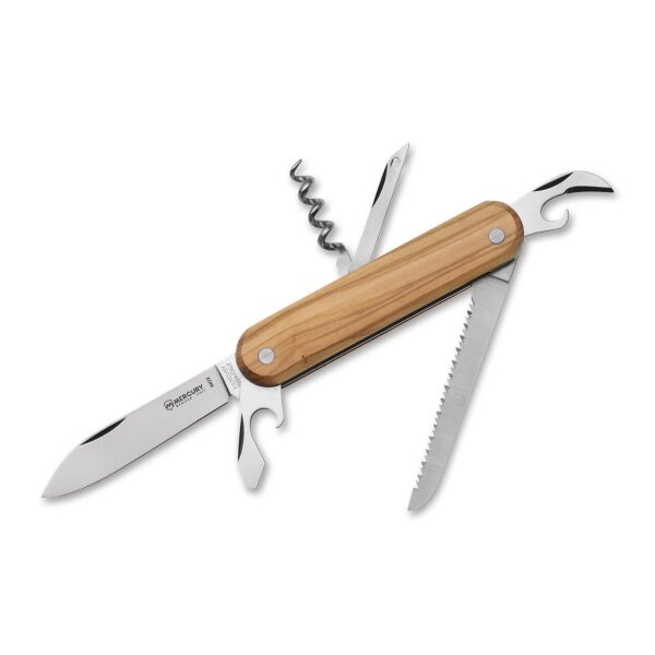 Mercury 913-6SLC Multifunktions-Taschenmesser Klinge Säge Korkenzieher