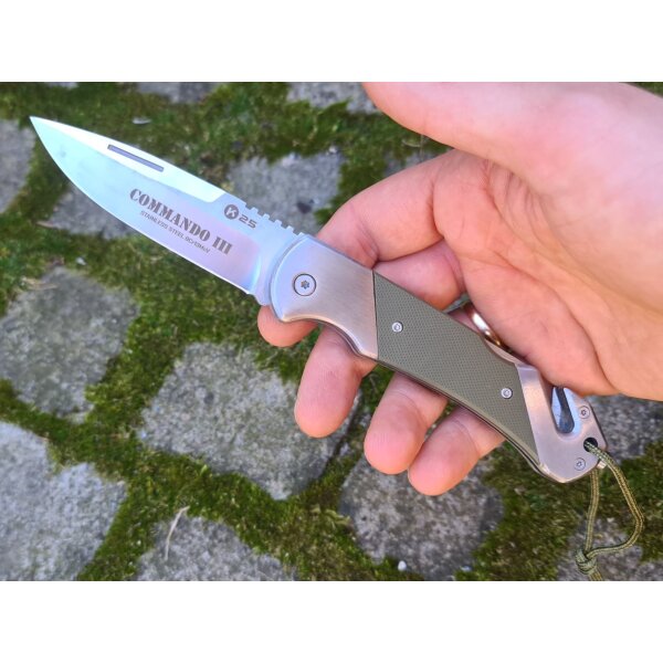 K25 COMMANDO III Backlock